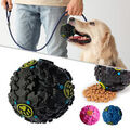 Pet Dog Giggle Ball Tough Treat Sound Activity Training Squeaky Chew Fun Toys