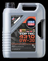 5L Liqui Moly 3736 Motoröl für Top TEC 4310 0W-30 für PEUGEOT CITROEN FIAT ALFA