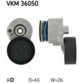 SKF VKM 36050 Spannrolle Keilrippenriemen für RENAULT CLIO I GRAND SCENIC I BB