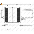 NRF 35049 Kondensator Klimaanlage für VW SEAT POLO LUPO AROSA 6N1 6N2 86CF 6V5