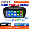 Für BMW E60 E61 E90 E91 CCC GPS Navi 4G Android 13 CarPlay 8Core Autoradio 4+64G