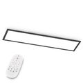 LED Deckenleuchte Deckenlampe 100x25 cm Panel Ultraflach Fernbedienung dimmbar