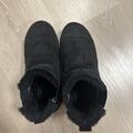 Boots Schwarz Winter Damen Warm Plüsch Fell Gr. 39-41