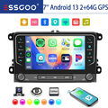 7" Autoradio Android 13 Für VW GOLF 5 6 Plus Touran Polo Caddy EOS GPS Navi +KAM