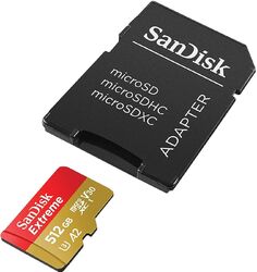 NEU 512 GB SanDisk Extreme PRO microSD 200MB/s 190MB/s V30 U3 8K 4K Speicherkarte