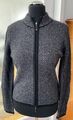 Betty Barclay Strickjacke Gr 38 Schwarz/Grau Glitzerfaden wenig getragen 