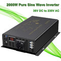 2000W Power Inverter Wechselrichter 36V 230V Reiner Sinus Spannungswandler Home