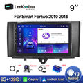 6G+128G Carplay DAB+ OBD2 Autoradio Für Benz Smart Fortwo 451 2010-2015 GPS Navi