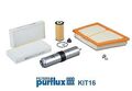 Filter-Satz Purflux für BMW Mini X2 + X1 + Van + F46 + F45 + 2 Gran 13-> Kit16