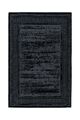 Kalevi 325 Schwarz Teppich 160x230cm Flachgewebe Zeitlos Pflegeleicht Modern