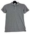 LACOSTE Polo Shirt Herren Kurzärmelig Polohemd Regular Grau Gr. M