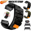 Quick Fit Nylon Militär Armband Für Garmin Fenix 7X 7 6X/6 Pro 5X/5 Plus 3/3 HR