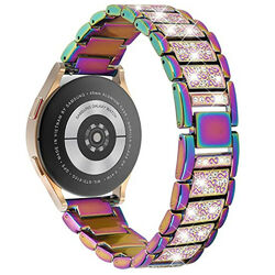 Bling Metall Armband für Samsung Galaxy Watch FE 7 6 5 Pro 4 40mm/44mm Active 2