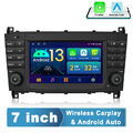 Für Mercedes C Klasse W203 CLK W209 Autoradio 32G Android 13 Carplay GPS Navi BT