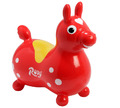 Rody Sprung- u. Hüpftier Ledraplastic 8002 Jakobs 4019960 - Rody Hüpfpferd, rot