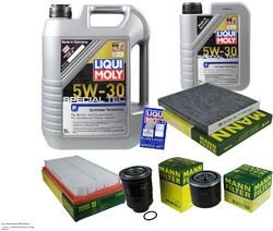 LIQUI MOLY 6 Liter Special Tec F 5W-30 Motoröl + MANN-FILTER Paket