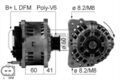 Lichtmaschine Generator Lima ERA 210568A für VW POLO FOX 5Z1 5Z3 5Z4 12V SKODA 1