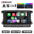 7" Autoradio 2+64G Carplay Android 13 DAB+ GPS Cam Für VW GOLF 5 6 PASSAT Touran