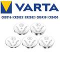 Varta Lithium Knopfzellen CR2430 l CR2032 l CR2025 l CR2016 |  CR2450