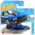 Hot Wheels Alfa Romeo GTV6 3.0 dunkelblau metallic 2024 Factory Fresh 8/10 OVP