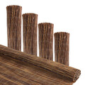 Weidenzaun Weide Zaun Sichtschutz Rasenkante balcony Weidenmatte 3m 5m 80-180cm