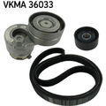 SKF VKMA 36033 Keilrippenriemensatz für RENAULT OPEL MITSUBISHI CARISMA TRAFIC