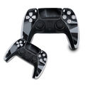 Schutzfolie Controller Set Aufkleber Gaming Folie Polygon Schwarz R140-03