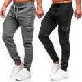 Hose Trainingshose Sporthose Fitness Jogger Classic Cargo Herren BOLF Slim Fit 