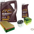 MANN Inspektionspaket 6 L MANNOL Energy Premium 5W-30 für Volvo 240 Kombi 2.3i