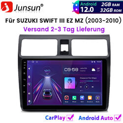 2+32GB Carplay Android12 Für SUZUKI SWIFT III EZ MZ 2003-2010 Autoradio GPS NAVI