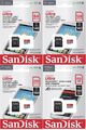 32 64GB 128GB 256GB 512GB Micro SD Speicherkarte SDHC SDXC Sandisk Ultra + Adapter