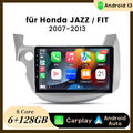 Android13 Carplay Für Honda Fit/Jazz 2007-2013 Autoradio GPS Navi WIFI BT 6+128G