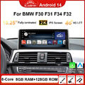 Autoradio GPS Navi Für BMW F30 F31 F32 F33 F34 F36 NBT 8GB+128GB CarPlay AUX DSP