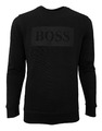 Hugo Boss Herren  Schwarz Baumwolle Pullover