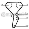 Continental ContiTech CT1179K3 Zahnriemensatz für RENAULT SCÉNIC II (JM0/1)