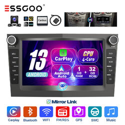 Android 13 32G Carplay Autoradio GPS NAV Kamera Für Opel Zafira Astra H Corsa C