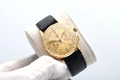 Chronograph Suisse Cie Vintage Chronograph 18kt Roségold 17 Juwelen Herrenuhr