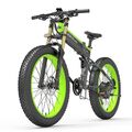 Lankeleisi 1000W Elektrofahrrad 17.5AH 26 ZOLL E-Mountainbike Fatbike E-Fahrrad