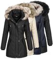 Only Damen Jacke Winterjacke Damenjacke Winterparka Parka Fellkapuze ONLIris 23