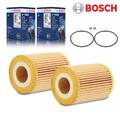 2X BOSCH F026407008 ÖLFILTER FÜR MERCEDES-BENZ C-KLASSE E-KLASSECHRYSLER JEEP