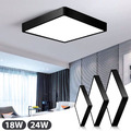 18W-36W LED DECKENLEUCHTE ULTRAFLACH PANEL DECKENLAMPE WOHNZIMMER SCHLAFZIMMER