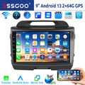 2+64G Autoradio Android 13 Carplay GPS Navi WIFI BT RDS Für Kia Sportage 2010-16