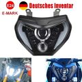 LED Scheinwerfer für Yamaha MT-09 FZ09 2014 2015 2016 Fernlich E-24 zugelassener