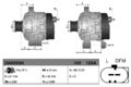 DENSO Generator  u.a. für AUDI, SKODA, VW