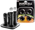 Duracell Dock Charger Lade-Station Netzlader für PS Move Motion Controller Sub