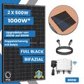 1000W PV Balkonkraftwerk mit DEYE 800W WIFI inverter für Ziegeldach