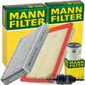 MANN FILTER INSPEKTIONSPAKET passend für FORD FIESTA 5 FUSION JU 70-100 PS