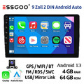Android13 4+64G 9 Zoll 2 DIN Autoradio Carplay KAM USB GPS Navigation FM WiFi BT