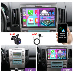 6G+128G Carplay Autoradio Für Toyota Corolla Verso 2003-2009 Android 13 GPS DSP