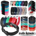 Silikon Sport Armband für Fitbit Ersatzarmband TPU Fitness Uhren Band Größe S L